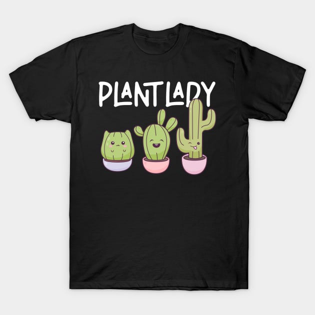Plant Lady - Funny Gardening Gift T-Shirt by biNutz